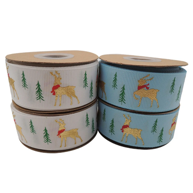 Рождественские товары Золотой олень с принтом Рождественская упаковка