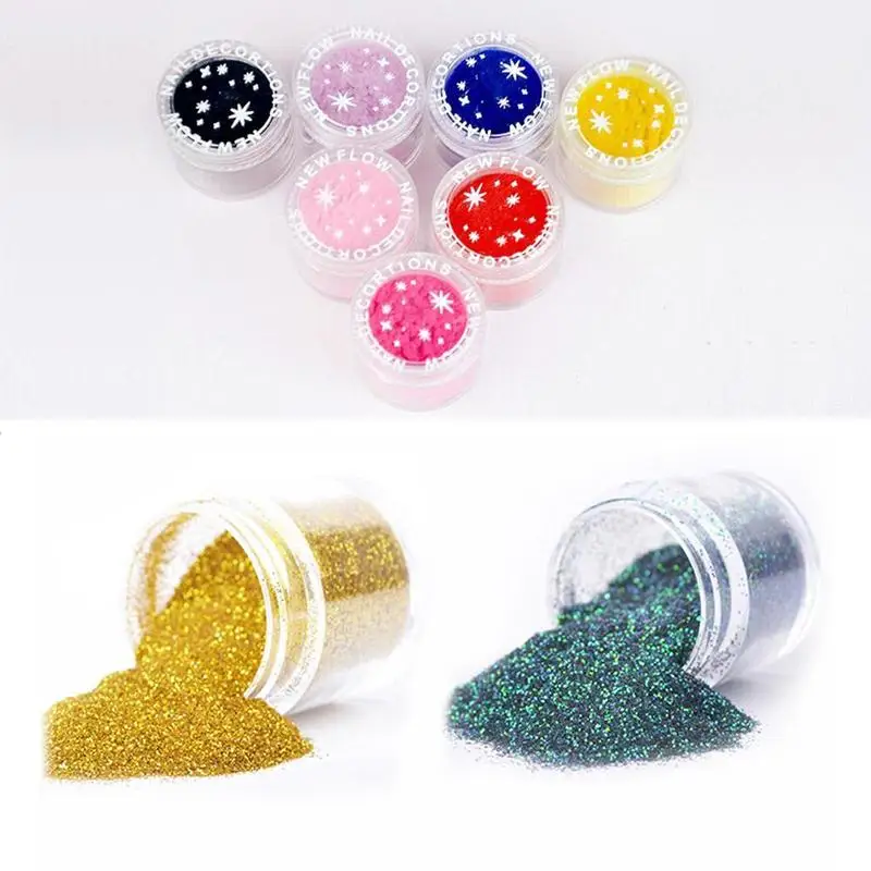 1pcs 10g Empty Cosmetic Jar Container Nail Art Glitter Bottle Eyeshadow Face Cream Bottle Container Makeup Portable Travel P3O1
