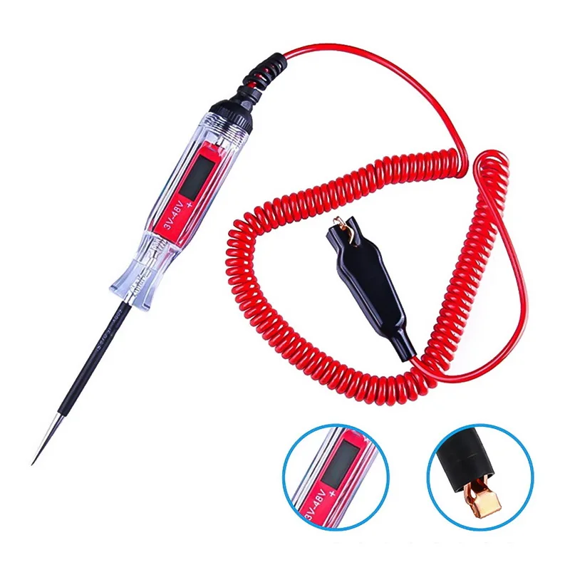 Автомобильный диагностический инструмент 5-48 В постоянного тока измерительный