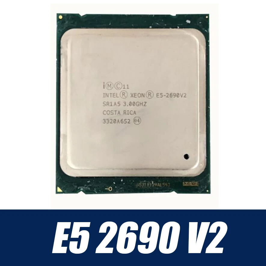 Процессор Intel E5-2690 v2 SR1A5 3 0 Ghz 10 Core 25MB Socket LGA 2011 ЦП Xeon E5 2690 V2 2690v2 | Компьютеры и офис