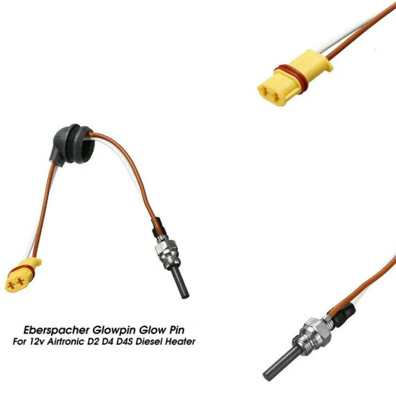 

12V Glow Pin Air Diesel Ceramic D4 For Eberspacher D2 Glow Plug Glowpin