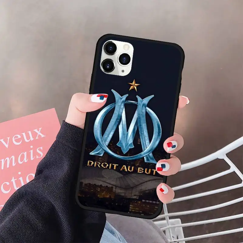 

Football Club Marseille Phone Case For IPhone 12 Pro Max 6 6s 7 8 Plus XS XR 12mini Se 2020 Iphone 11 Pro Max Case