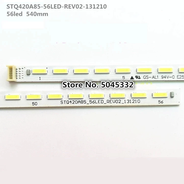 2 шт./компл. светодиодный полосы для STQ420A85 56 REV02 131210 s 540 мм 42L1353C 42L1356C 017 420 0006 1|Защита