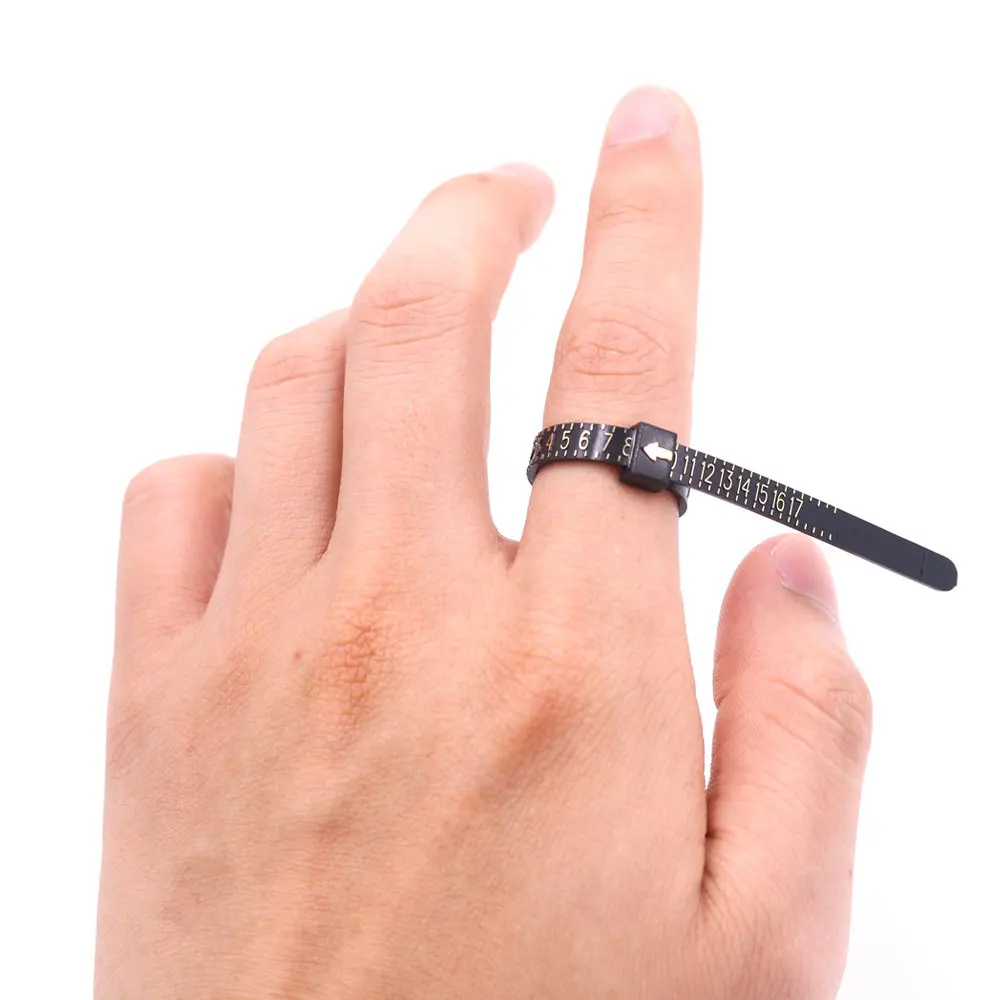 High Quality Ring Sizer UK/US Official British/American Finger Measure Gauge Men and Womens Sizes A-Z Jewelry Accessory Measurer | Украшения
