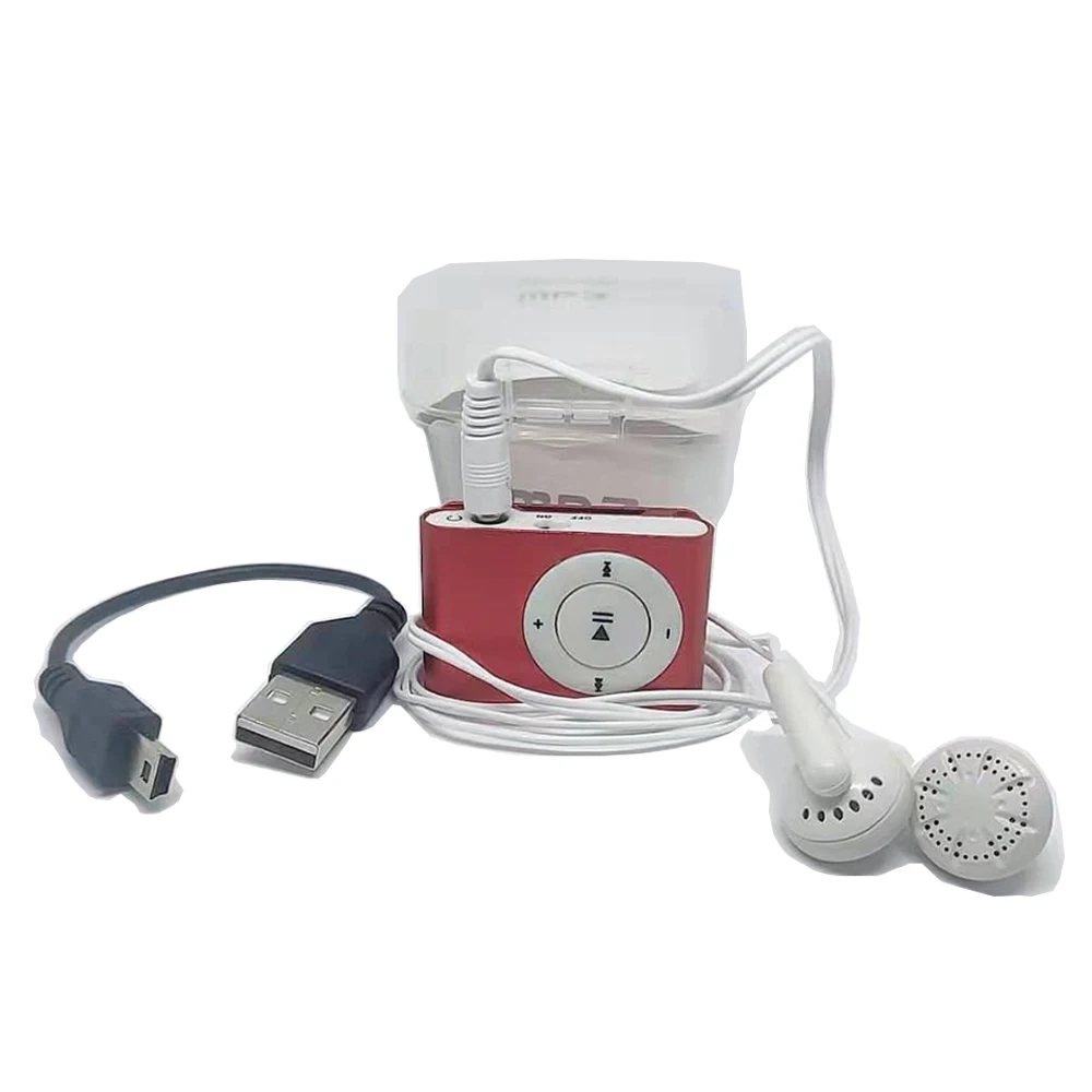 MP3 плеер с зажимом мини mp3 музыкальный 5 В Водонепроницаемый для плавания