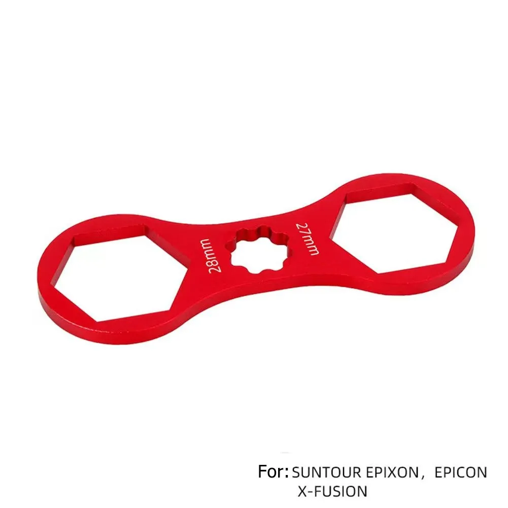 

1PC MTB Bicycle Front Fork Cap Wrench Spanner Aluminum Alloy For SR Suntour XCR/XCT/XCM/RST Bike Cycling Accessories