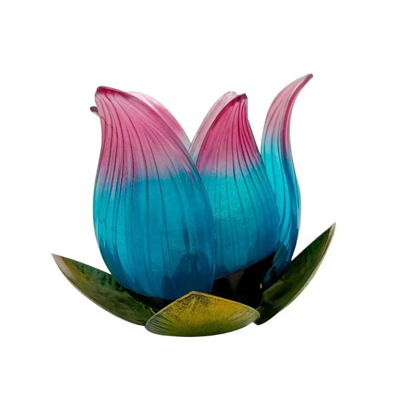 

На солнечной батарее в виде лотоса светильник Outdoor Waterproof светодиодный светильник s для сада, внутреннего дворика