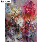 Алмазная живопись 5D сделай сам, красивая картина с цветами, полная выкладка, круглая стразы, мозаика, Набор для вышивки крестиком, украшение для дома