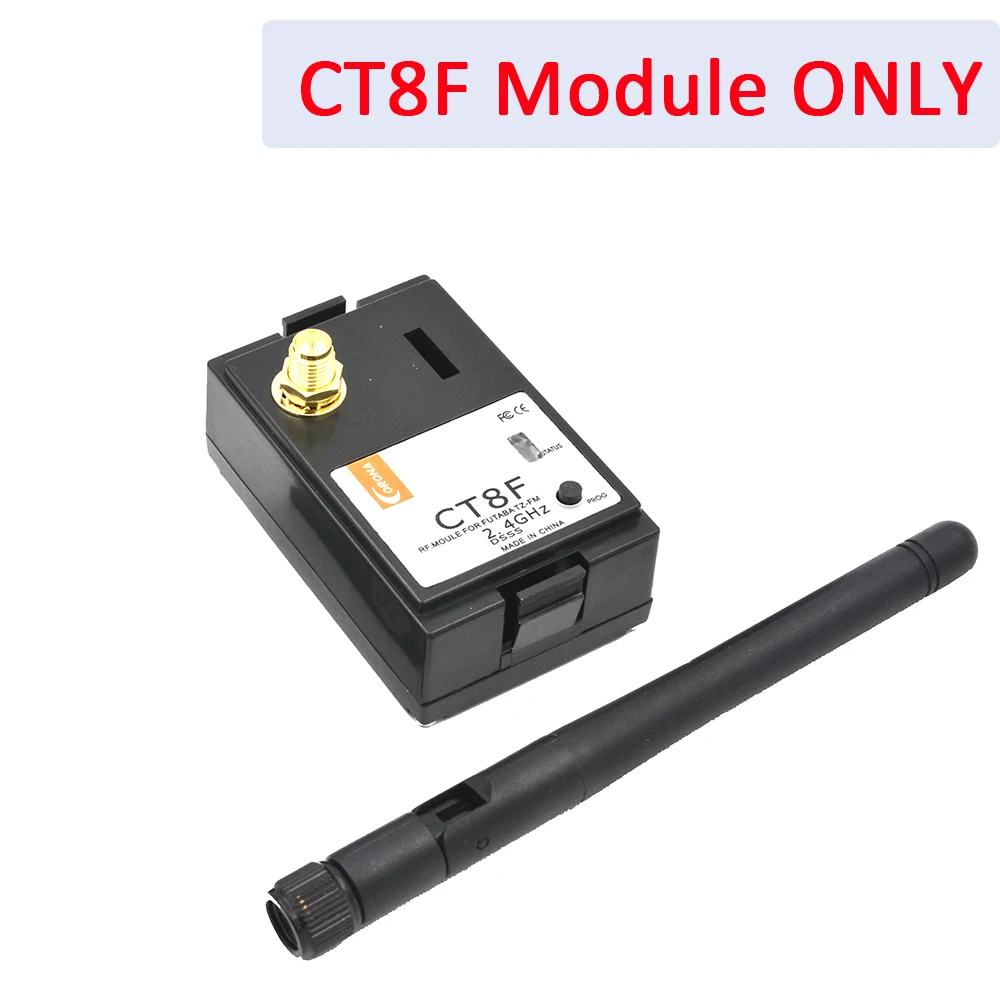 CT8F TX MODULE ONLY Corona 2,4 ГГц FUTABA/HITEC Модуль и Rx комбо комплект CR8D и CT8F(V2 DSSS - Цвет: CT8F TX MODULE ONLY