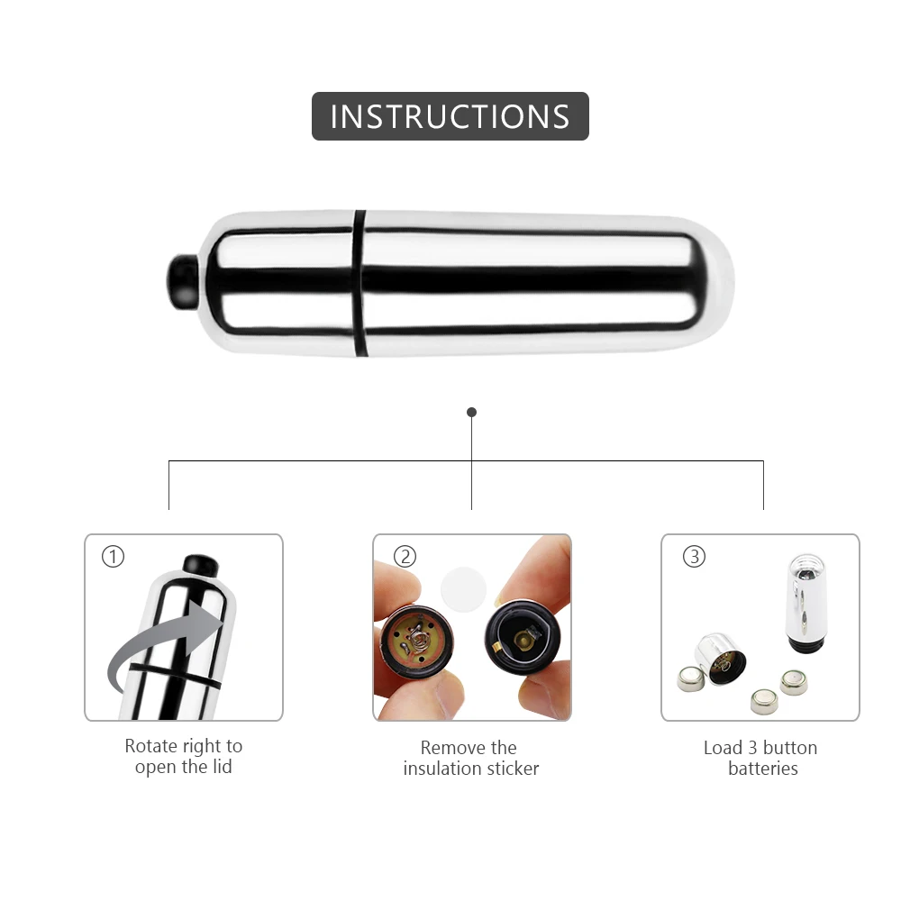 EXVOID Strong Bullet Vibrator G-Spot Massager Sex Toys for Women Vibrators Woman Dildo Adult Products | Красота и здоровье