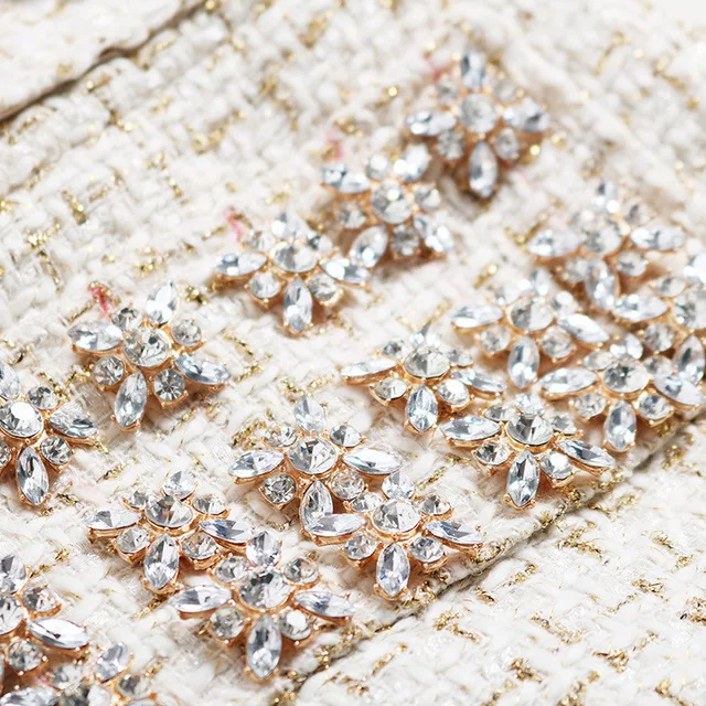 Женское шерстяное платье-карандаш твидовое элегантное офисное средней длины