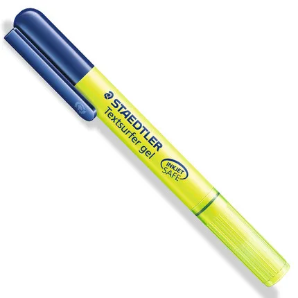 Цвет: желтый 5 шт STAEDTLER 264 цветной хайлайтер ротационная губная помада дизайн Твердый хайлайтер чернила заправка канцелярские принадлежности офисные школьные принадлежности - Цвет: Цвет: желтый