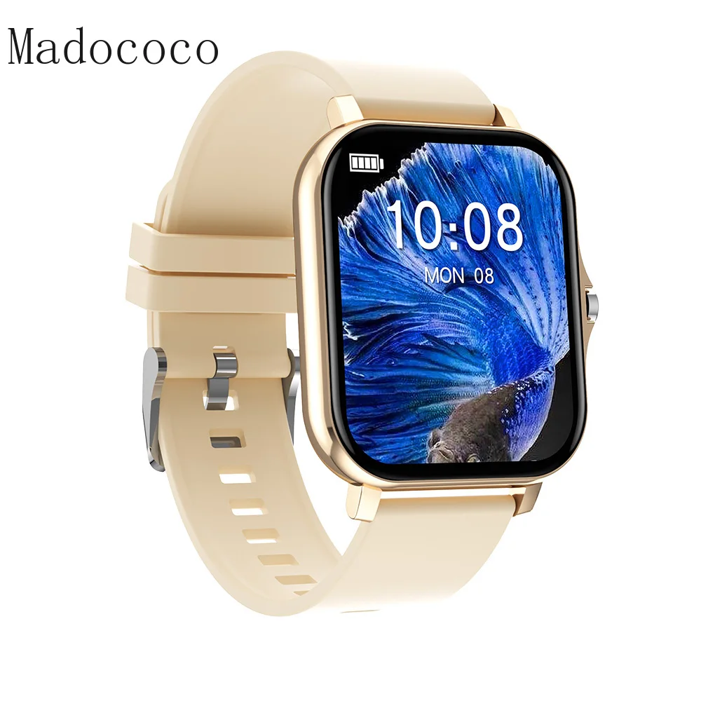 

Full Touch Screen Smart Watch Men Women Bluetooth Call Music Heart Rate Monitor Smartwatch Waterproof Fitness Tracker PK GTS 2