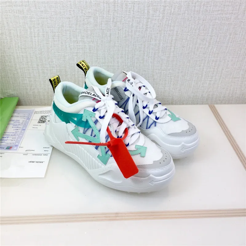 

Men Women Trendy Shoes 2021 Luxury Brand Designer Sneakers Women White Black Street Fashion Off Shoe Size 35-46