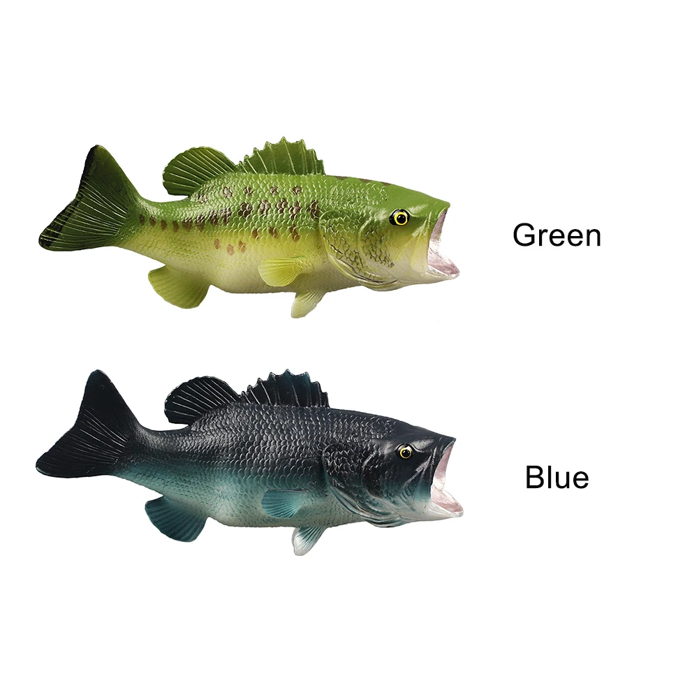 

Figurine Lifelike Simulated Animal Display Collection PVC Fish Model Party Educational Sea Life Artificial Home Large Mouth Bass