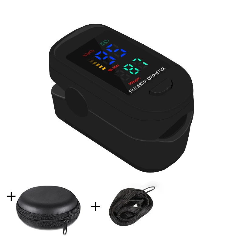 Пульсоксиметр Пальчиковый прибор медицинский для измерения пульса и уровня