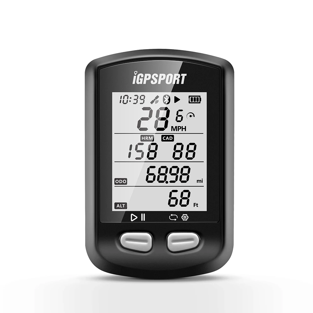 Велосипедный компьютер i GPS PORT iGS10 S с поддержкой Водонепроницаемый Спидометр 10