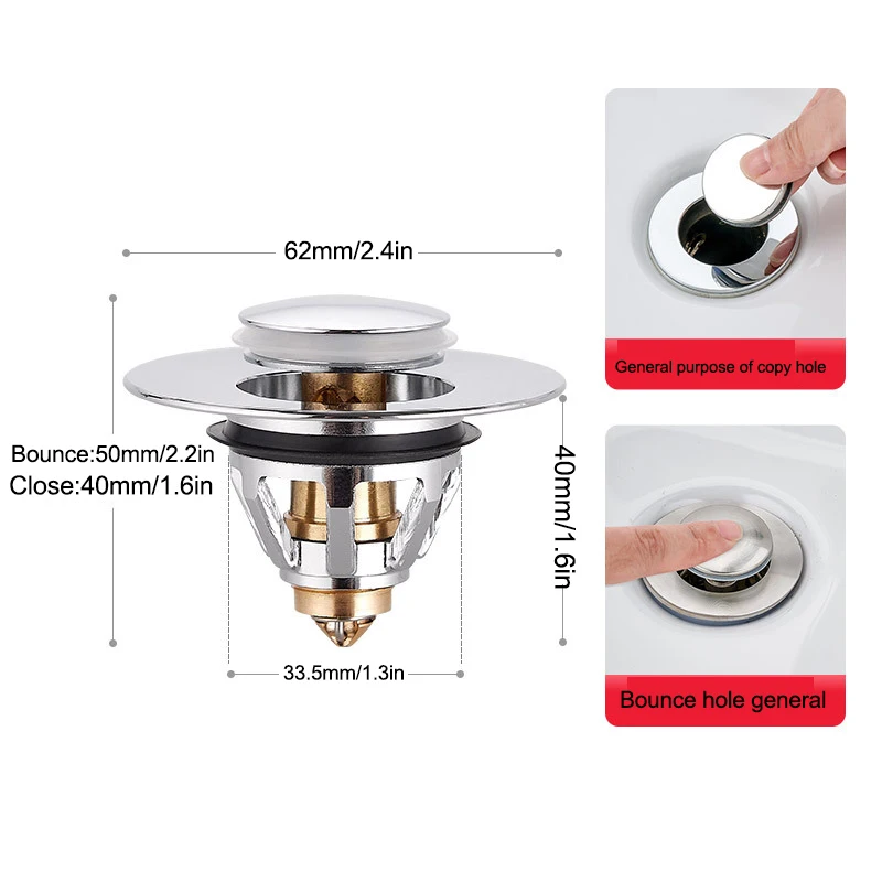 Преобразователь с отскоком сердечника из нержавеющей стали Универсальный