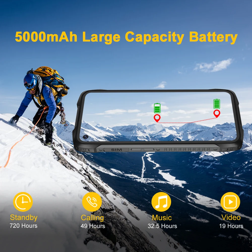 rugged ip68 ip69k waterproof smartphone cubot kingkong 7 8gb128gb 64mp triple camera 6 36 fhd screen 5000mah nfc android 11 free global shipping