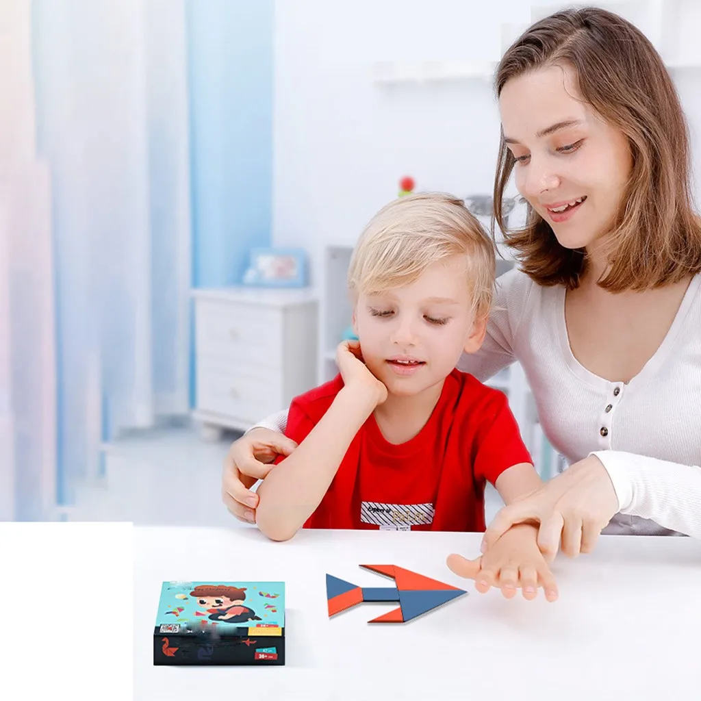 Пазл деревянный для дошкольников игрушка головоломка логическое мышление