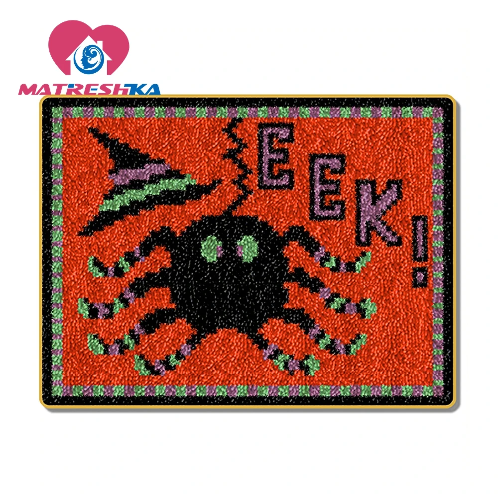 Ковер на хэллоуин вышивка крюк с защелкой ковер комплекты ковры крючок для