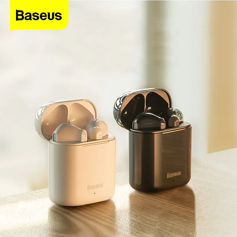 TWS наушники Baseus Беспроводные с поддержкой Bluetooth и сенсорным управлением|Наушники