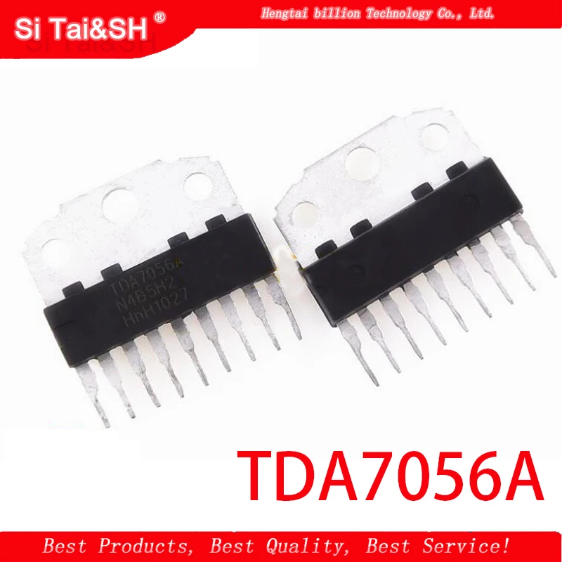10pcs/lot TDA7056A TDA7056 ZIP-9 audio amplifier integrated block | Электронные компоненты и принадлежности