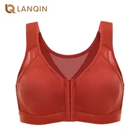 womens full coverage non padded wire free front closure bra