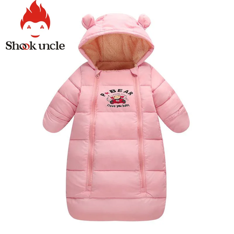 Детский спальный мешок зимний толстый теплый для новорожденных детский малышей