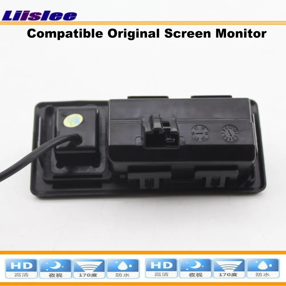 Автомобильная камера заднего вида для VW Atlas 2017 2018 2019 2020 оригинальный экран с