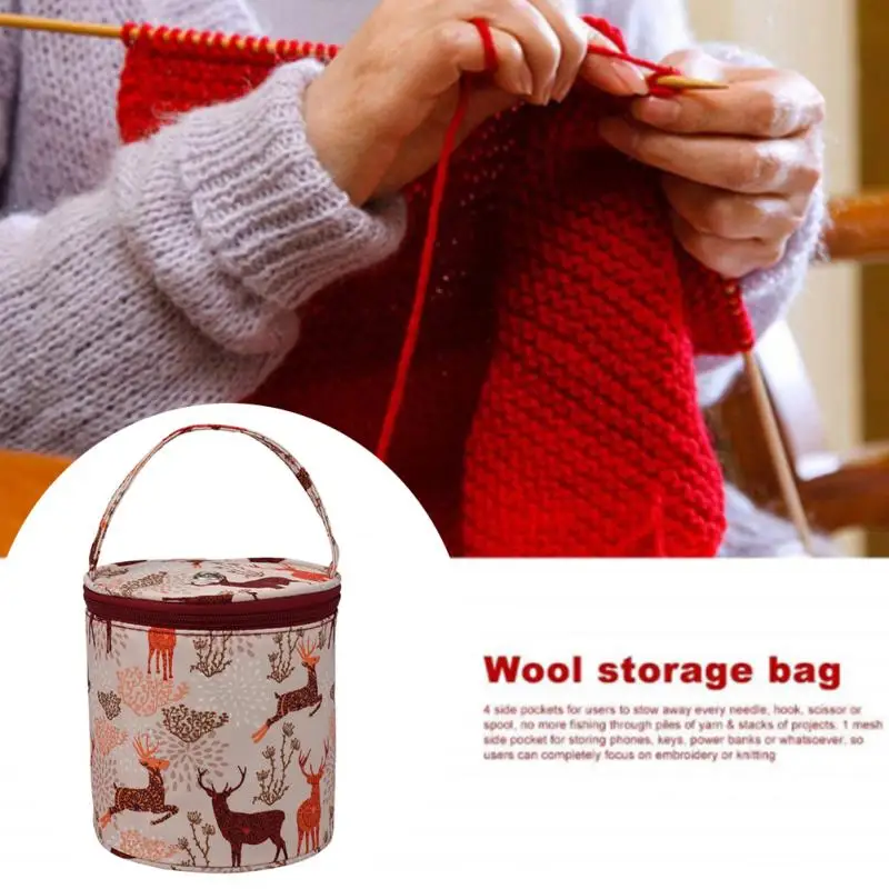 Корзина с принтом игл подарки держатель для швейных инструментов сумка хранения