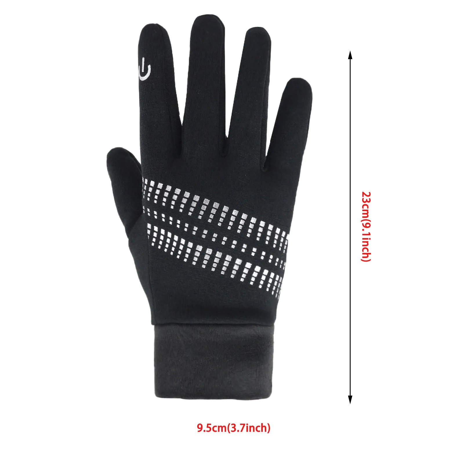 

Touchscreen Full Finger Cycling Gloves Winter Bike Gloves Anti-Silp Waterproof Motorcycle Skiing Gloves for Outdoor Sport Men