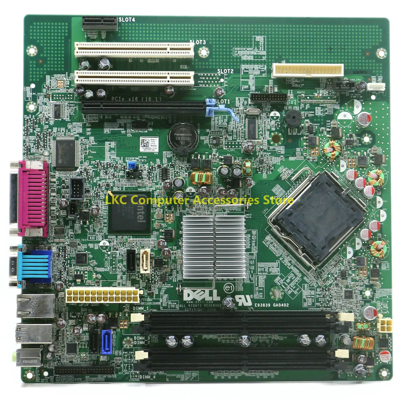 

FOR DELL OptiPlex 760 MT 760MT Desktop Motherboard M858N 0M858N E93839 GA0402 Manufacturer refurbished