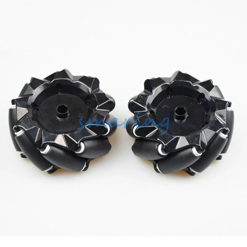 

Aluminium Mecanum Wheel Universal Omnidirectional Wheel Motor Smart Car Robot Parts DIY Toy