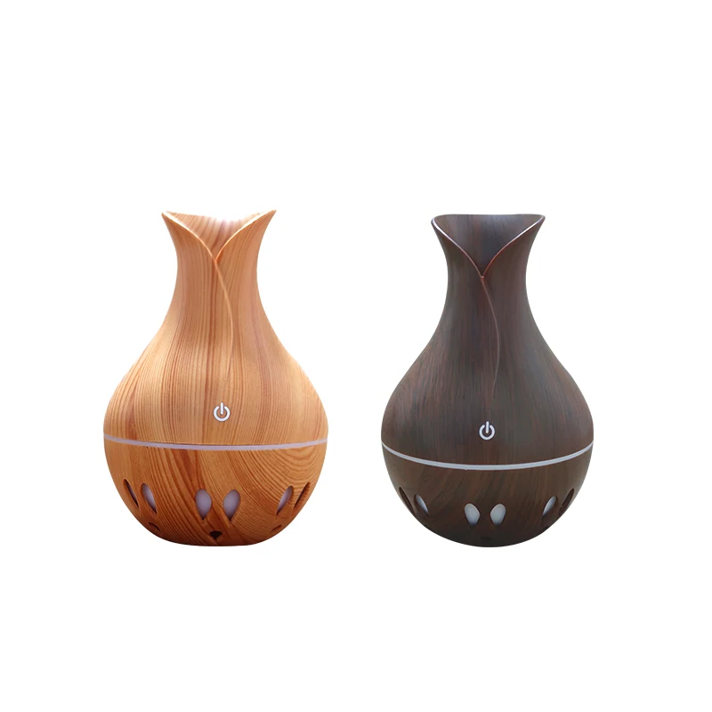 

Humidifier USB aroma diffuser creative hollow small vase air humidifier 130ML ultrasonic air aroma diffuser diffuser home