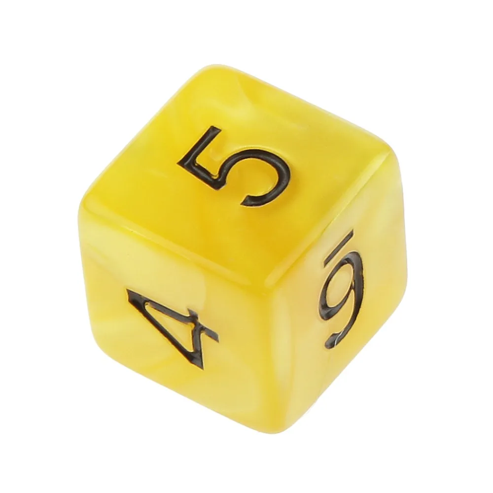 10 шт./компл. D6 D10 игра кубик для настольной игры вечерние азартные игры в кости игра цифровой с разноцветным стороны многогранные кубики