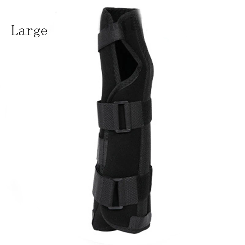 Регулируемый Запястье и шина для предплечья внешняя фиксированная поддержка запястья фиксация Ортез для левой руки унисекс S/M/L - Цвет: Large
