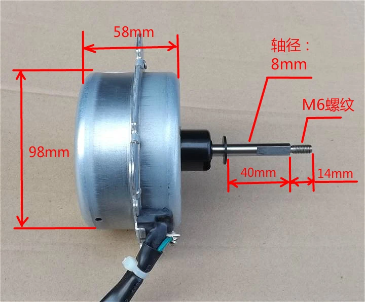 

Low Speed Three-phase Permanent Magnet Brushless AC Brushless Wind Turbine Ballast Manual Hydraulic Power 12V-300V