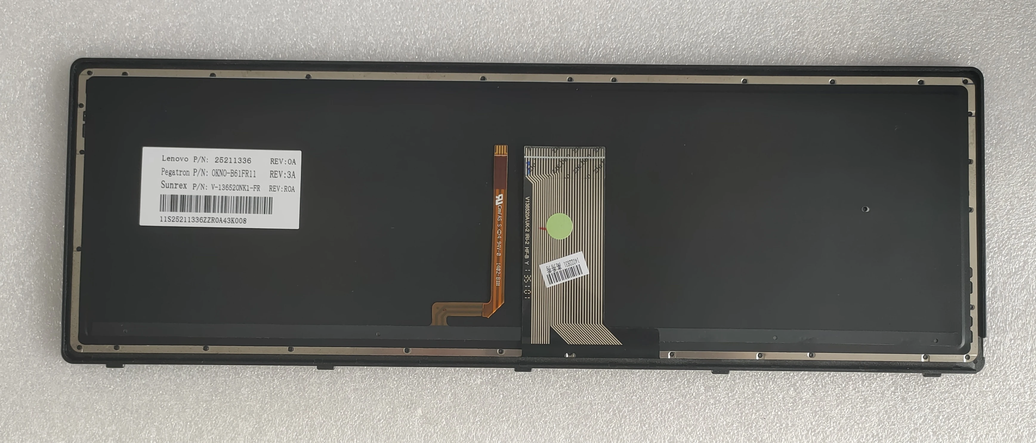 Новая Серебристая Клавиатура для ноутбука Lenovo U510 U510-IFI Z710 FR с подсветкой 25211316 |