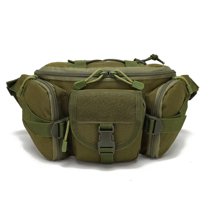

Okali Outdoor Sports Waterproof Waist Bag Fishing Multi-function Chest Bag Men and Women Camouflage Trend Waist Bag Running Pack