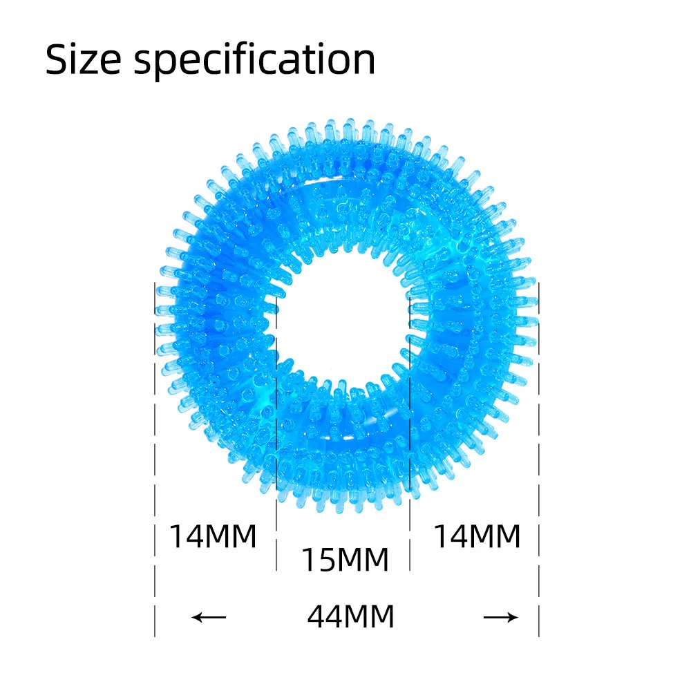 Male Use Penis Lock Ring Couple Taste Quality Articles Transparent Crystal Gujing The Sun |