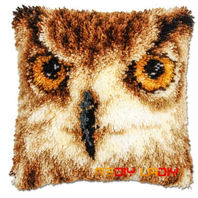 Новинка, набор подушек с 3D защелкой, птицы, Орел, сделай сам, рукоделие, комплект для вязания крючком, ковер, пряжа, ручная работа, незавершенная вышивка, наволочка - Цвет: BZ777