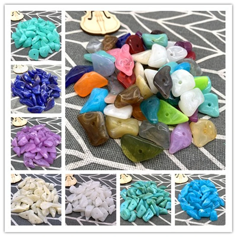 Акриловые бусины неправильной формы смешивающие стиль сделай сам аксессуары для