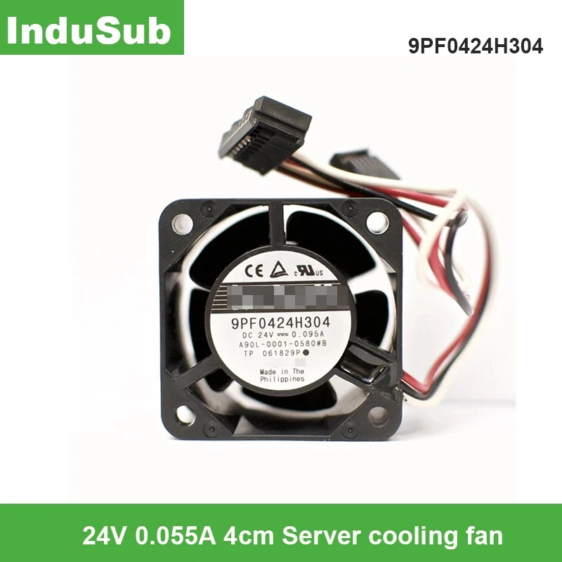 

Original 9PF0424H304 A90L-0001-0580 24V 0.055A 4cm Server cooling fan