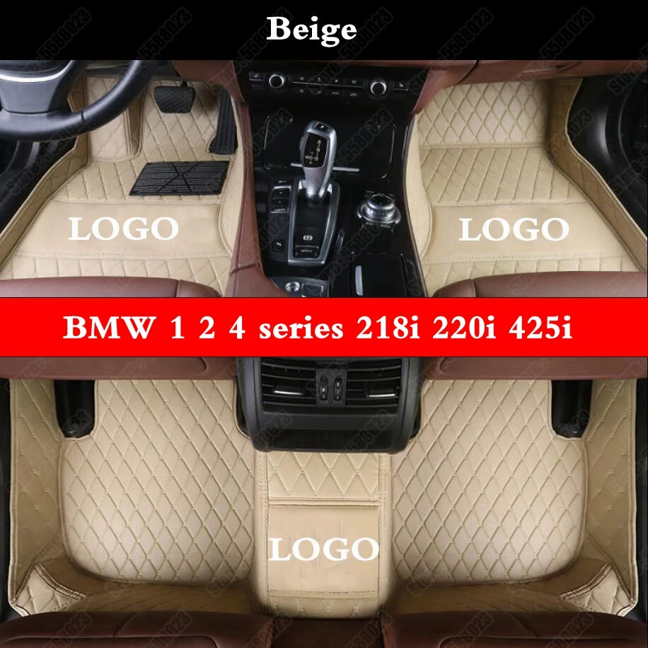 При любых погодных автомобильные коврики для 1 серии E87 F20 BMW 2 4 218i 220i F45 420i 425i 428i 430i