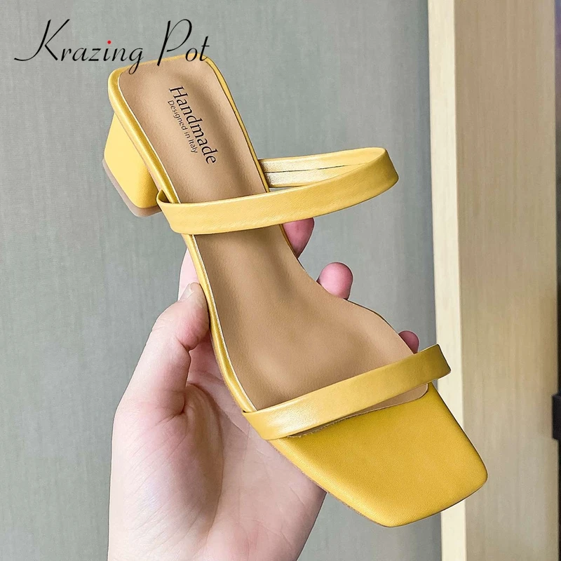 Krazing pot/в Корейском стиле для девочек высокого качества кожаные ботинки с
