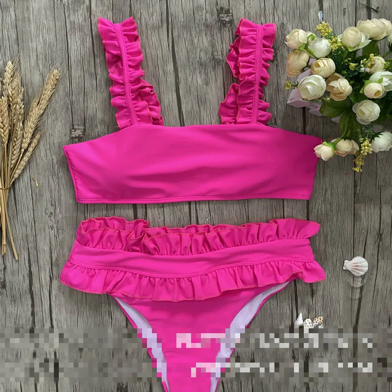 Пикантная красная роза Бикини 2020 женский купальник Для женщин купальники бикини