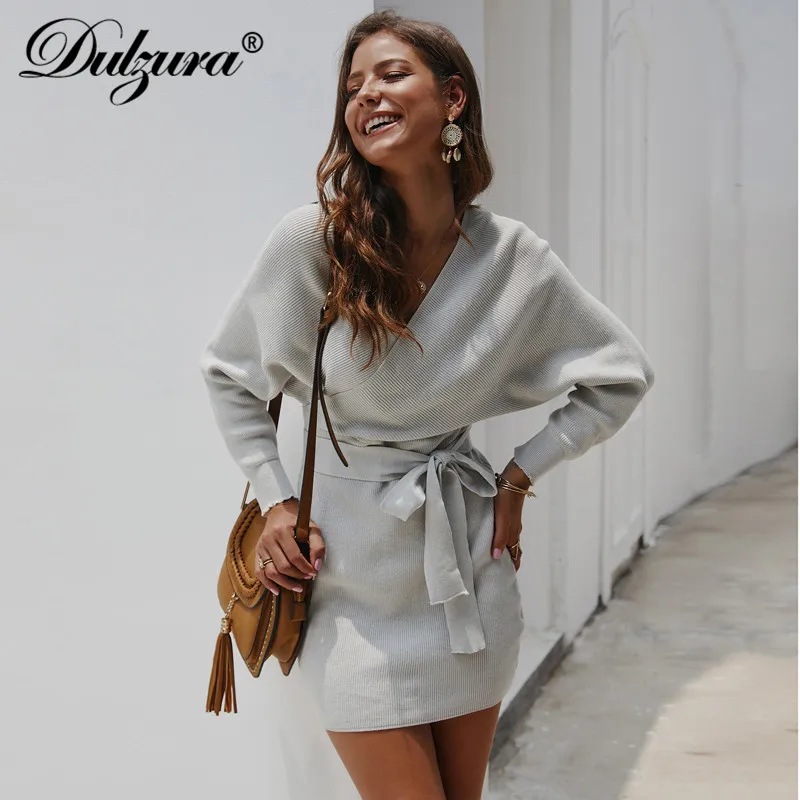 Женское трикотажное платье свитер Dulzura леопардовое с открытой спиной и вечерние