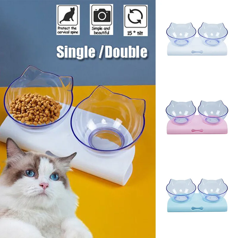 принадлежности для собак кошек рюкзак Нескользящие двойные миски домашних