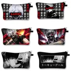 Аниме Токийский Гуль косметичка Kaneki Ken косметички большой емкости косметичка для губ косметичка для хранения губ